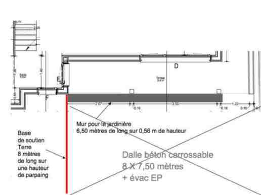 Dalle beton carossable pour cour - 1