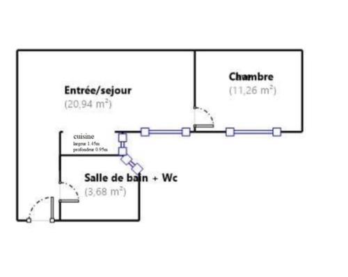 Fourniture et pose des 2 grandes fenetres et 2 petites fenetres - 1